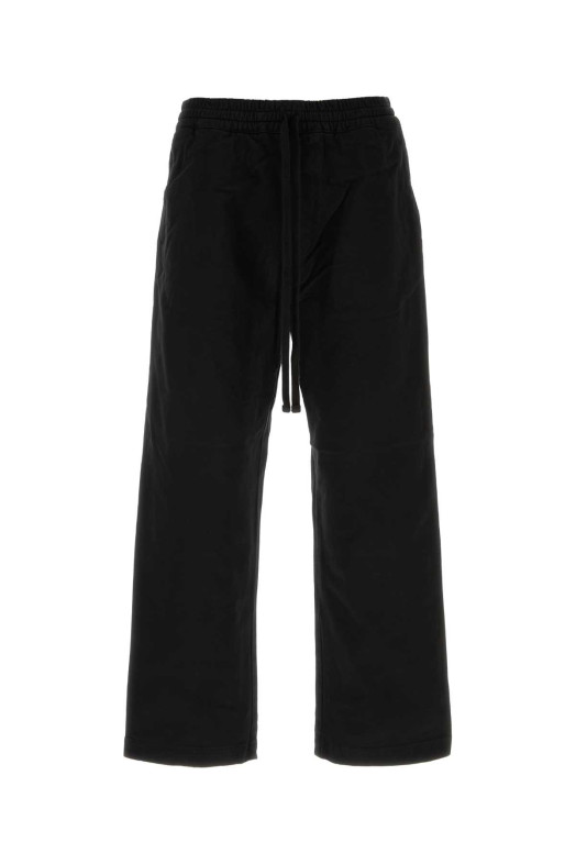 Брюки Floyde из чёрной эластичной парусины CARHARTT WIP (I033585)