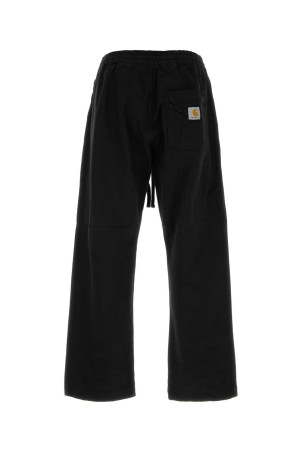 Black stretch canvas Floyde Pant CARHARTT WIP (I033585)