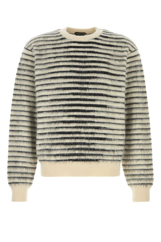 Embroidered mohair blend sweater TOM FORD (KCL104YMM022)