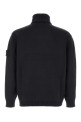 Свитерок из эластичного хлопка цвета «миднайт-блю» от Black STONE ISLAND (L2S155100038S00FM)