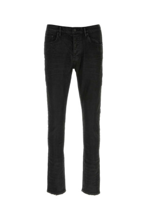Black stretch denim jeans PURPLE DENIM (P001BLR)