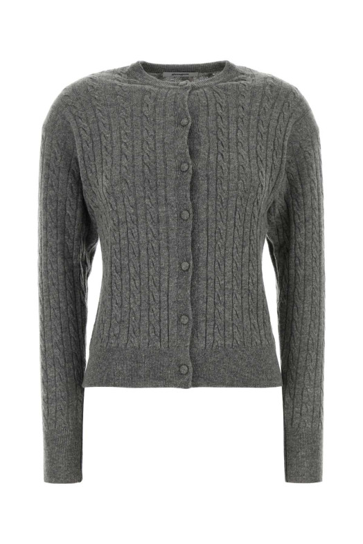 Grey wool blend Rina cardigan Gray GIMAGUAS (RINACARDIGAN)