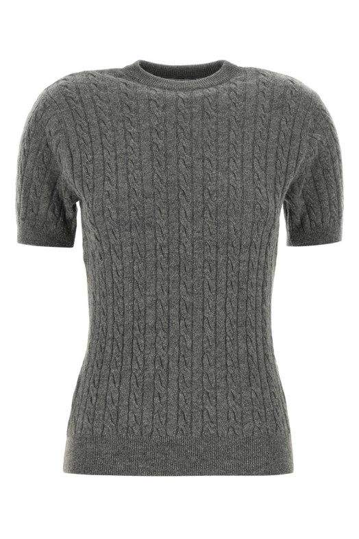 Grey wool blend Rina sweater Gray GIMAGUAS (RINAJUMPER)