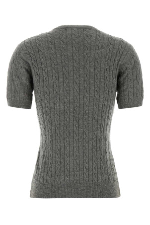 Grey wool blend Rina sweater Gray GIMAGUAS (RINAJUMPER)
