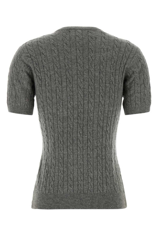 Grey wool blend Rina sweater Gray GIMAGUAS (RINAJUMPER)