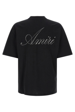 Crystal application t-shirt Black