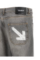 'Half Arrow Diag slim' jeans Gray