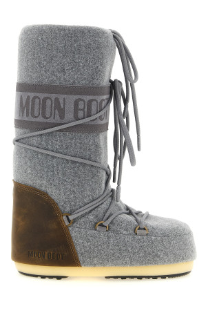 ' Icon Nubuck Felt' boots Gray