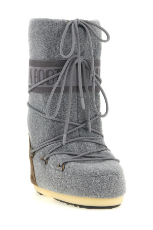 ' Icon Nubuck Felt' boots Gray