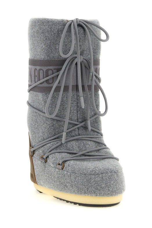 ' Icon Nubuck Felt' boots Gray