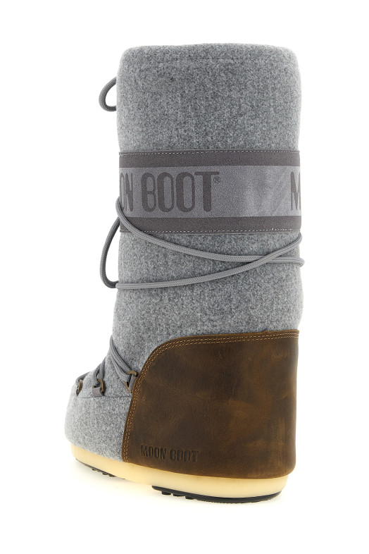 ' Icon Nubuck Felt' boots Gray