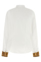 Рубашка с вышитыми манжетами, белая DRIES VAN NOTEN  2620107414445001