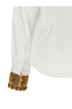 Рубашка с вышитыми манжетами, белая DRIES VAN NOTEN  2620107414445001