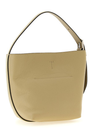 'Small Belted Tote' handbag Beige