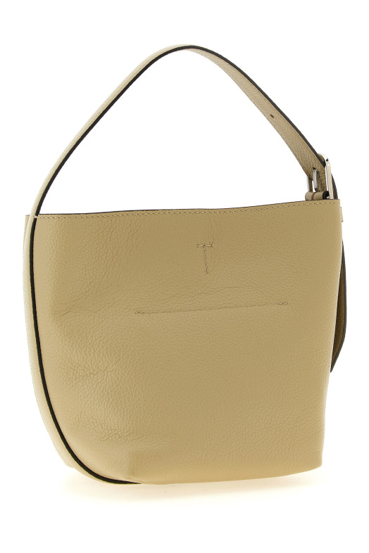 'Small Belted Tote' handbag Beige