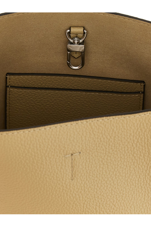 'Small Belted Tote' handbag Beige