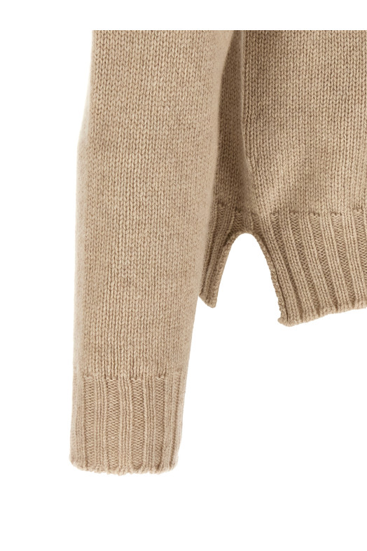 Hooded sweater Beige