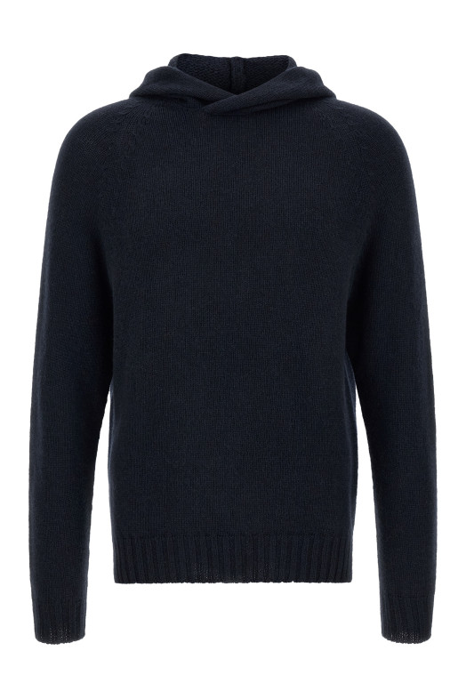 Hooded sweater Blue
