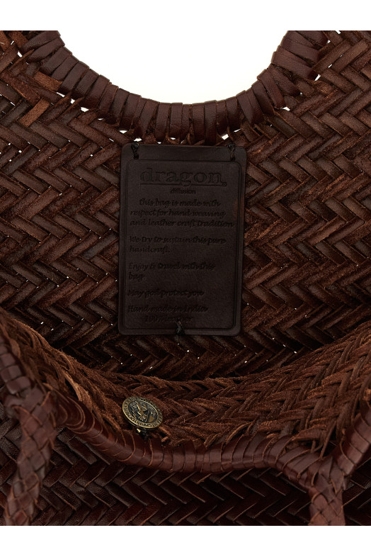 'Nantucket Basket Big' shoulder bag Brown