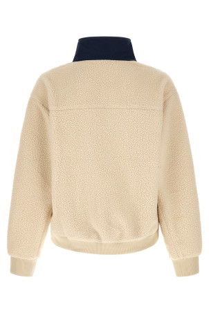 'System Half Zip Fleece ' fleece sweatshirt Beige