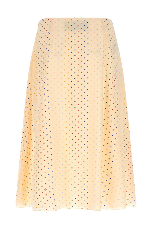 Valentino Garavani 'Starry' skirt Pink
