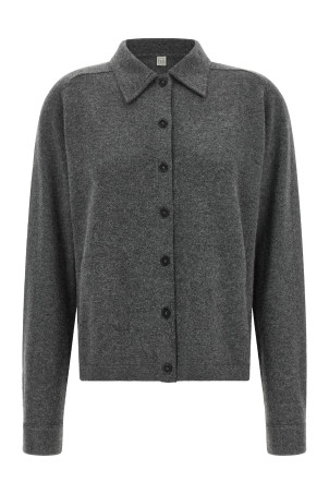 Cashmere shirt Gray