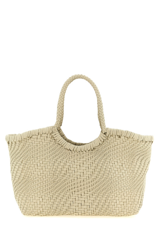 'Nantucket Optical' shoulder bag White