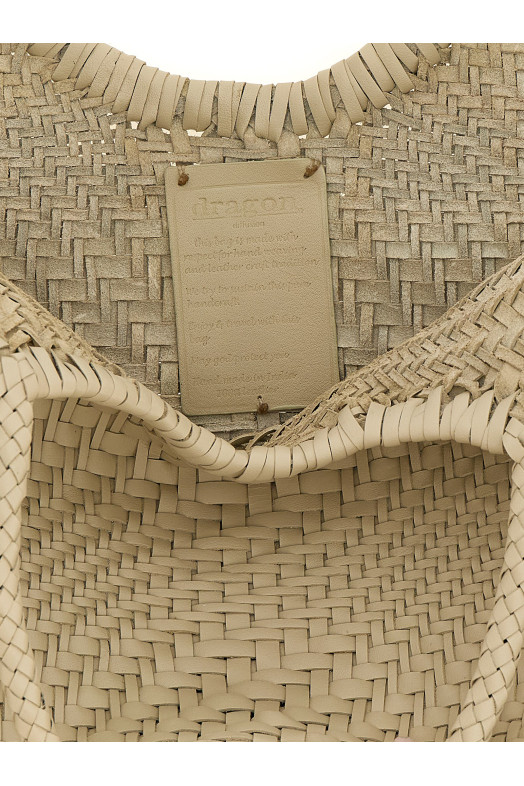 'Nantucket Optical' shoulder bag White