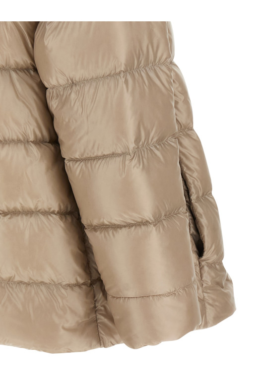 'Fusciacca' down jacket Beige