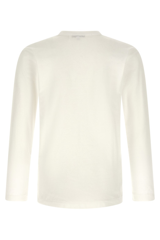 Heart patch t-shirt White
