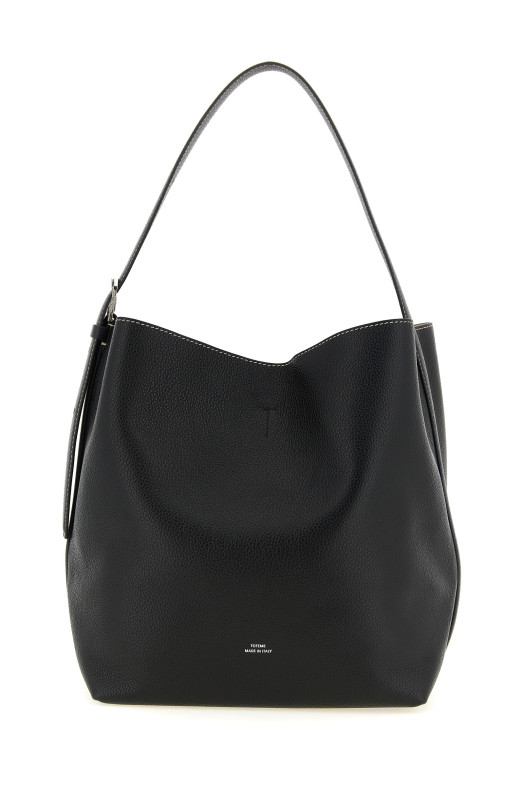 'Medium Belted Tote' shoulder bag Black