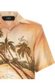 'Palms SE Camp' bowling shirt Multicolor