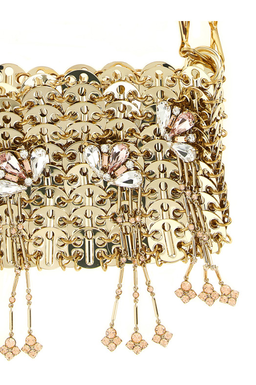 '1969' shoulder bag with fringes Gold