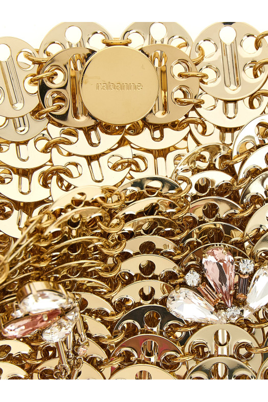 '1969' shoulder bag with fringes Gold
