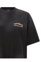 'Sunny Place Skate' Vintage Print T-Shirt Black