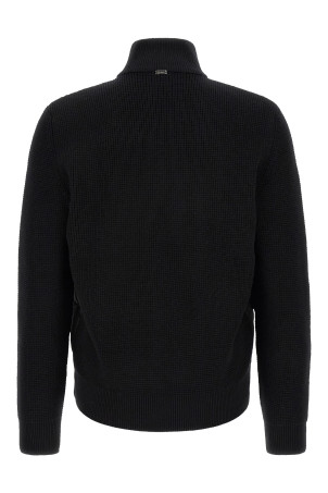 Padded cardigan Black