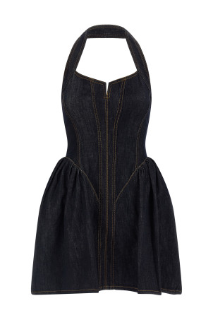 Denim dress Blue