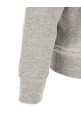 Hoodie with heart patch Gray