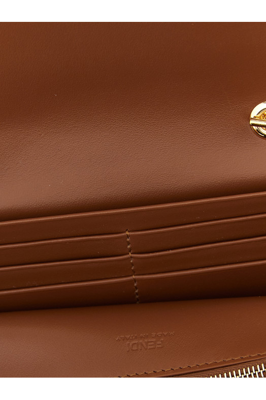 'FF Diamonds' wallet on chain Brown