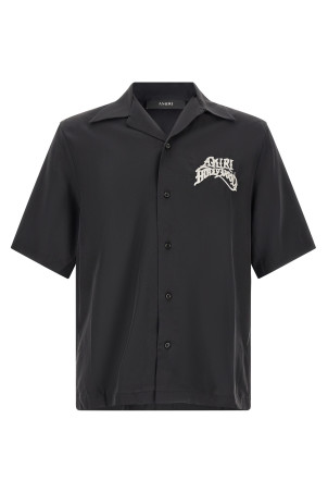 'Hollywood' embroidered shirt Black