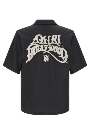 'Hollywood' embroidered shirt Black
