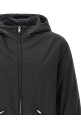 'Cindy Sherman' print hooded jacket Black