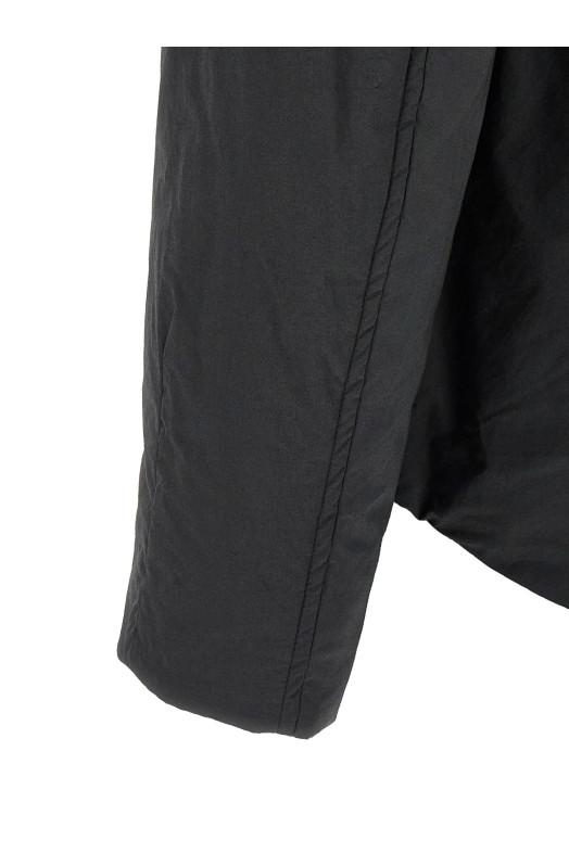 'Cindy Sherman' print hooded jacket Black
