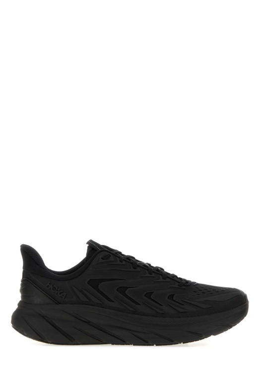 Black rubber M Clifton sneakers Black HOKA ONE ONE (1176643)