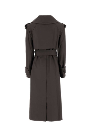 Graphite cotton Philippa trench coat VICTORIA BECKHAM (1426WCT005793A)