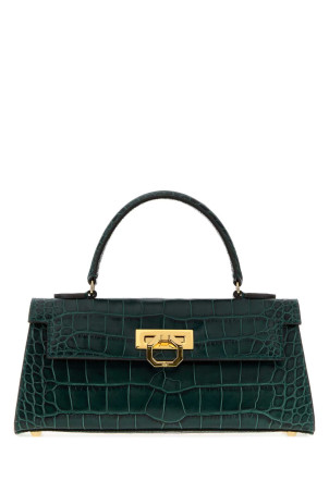 Bottle green Masami handbag CARBOTTI (242COCCO)