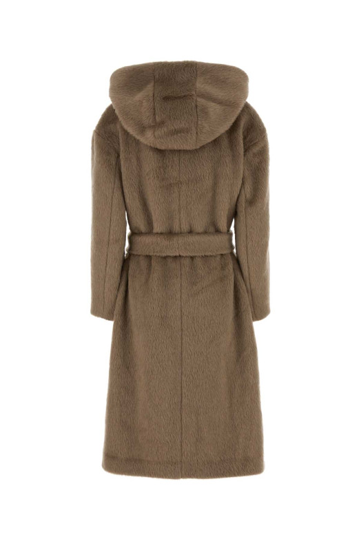 Пальто «Eliana» від MAXMARA з суміші альпаки, колір «капучино», розмір S (2529016163600) MAX MARA STUDIO