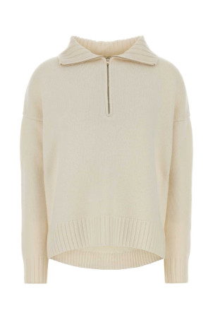 Ivory cashmere oversize Crasso sweater MAX MARA (2621366062600)