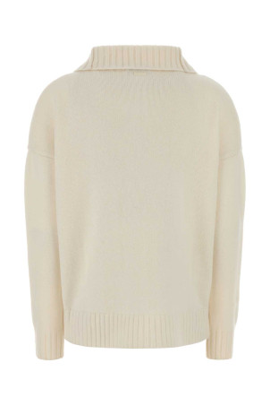 Ivory cashmere oversize Crasso sweater MAX MARA (2621366062600)