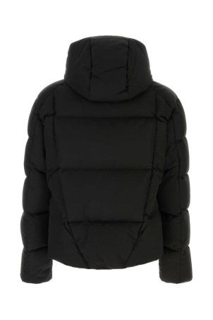 Black nylon blend padded jacket Black OFF WHITE (44MED06CF26F001001)